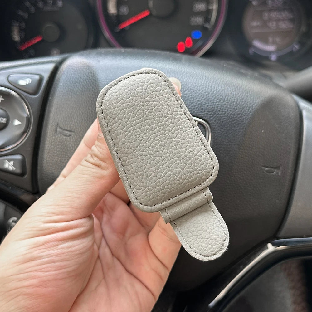 Premium Magnetic Glasses Holder for Car Visor