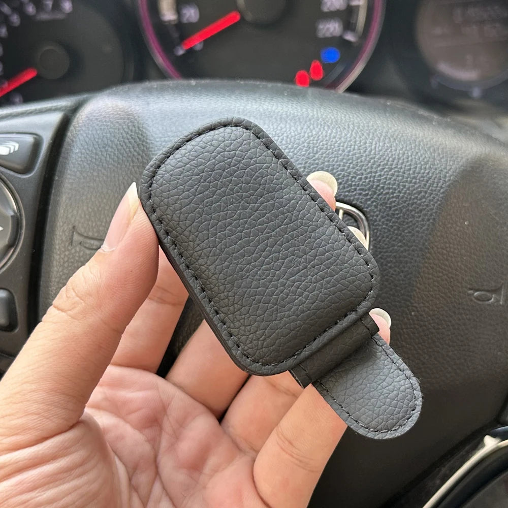 Premium Magnetic Glasses Holder for Car Visor