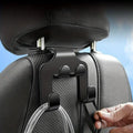 Rear Seat Hook & Phone Holder – 2-in-1 Car Headrest Organizer