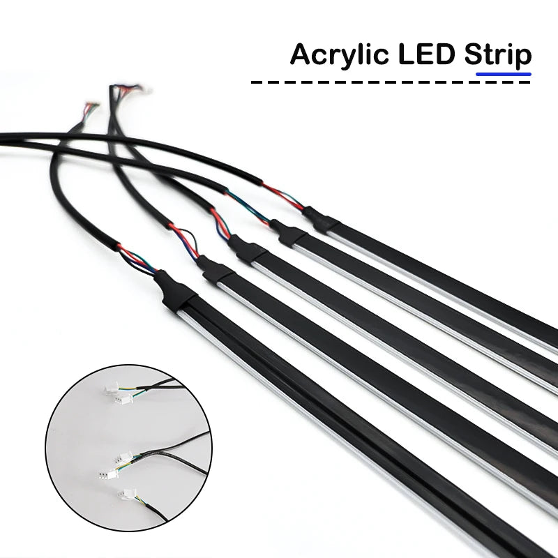 Ambient Interior Lighting Kit (App Controlled) – Fits MG4 & Most Cars