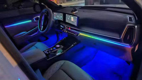 Ambient Interior Lighting Kit (App Controlled) – Fits MG4 & Most Cars