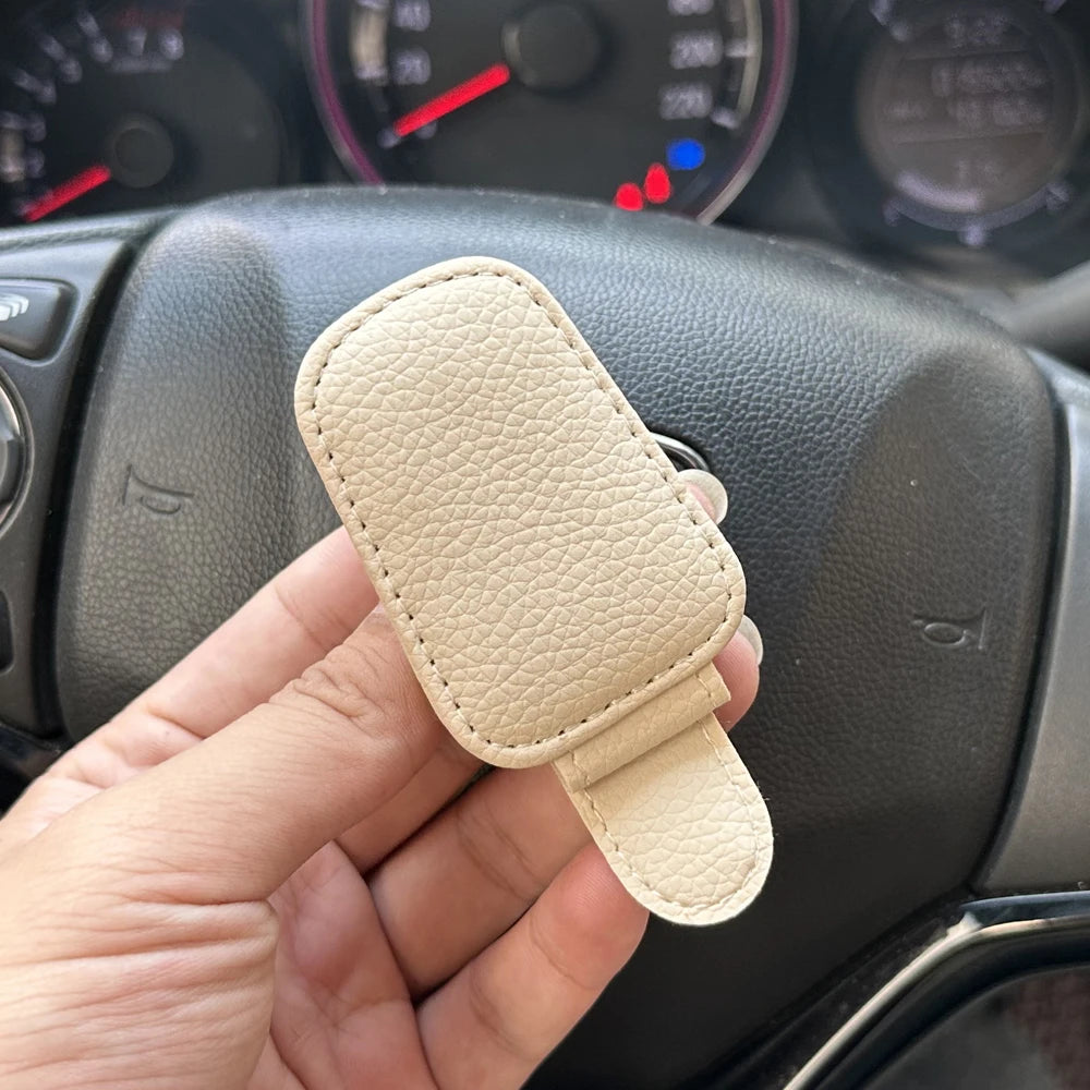 Premium Magnetic Glasses Holder for Car Visor