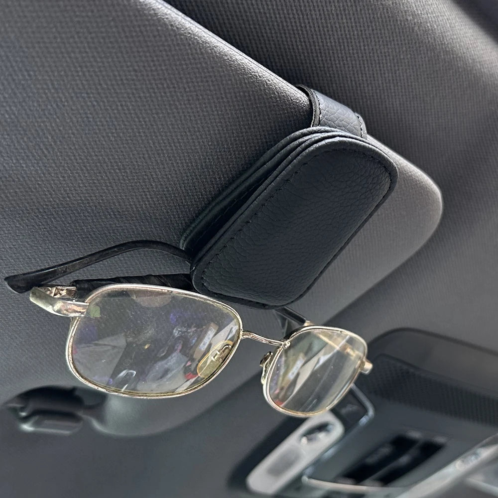 Premium Magnetic Glasses Holder for Car Visor